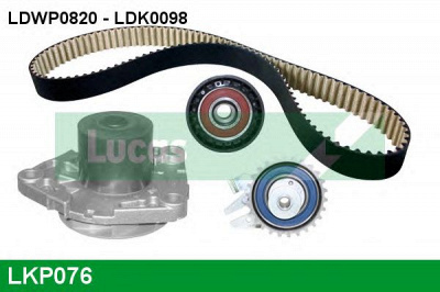LUCAS ENGINE DRIVE lkp076 -  Водяной насос + комплект зубчатого ремня